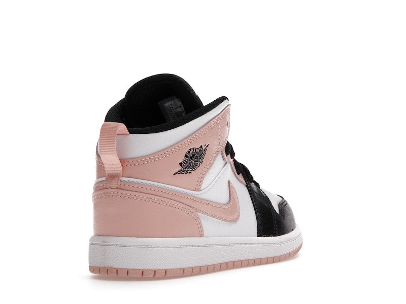 Jordan 1 Mid Arctic Orange Black Toe (PS)