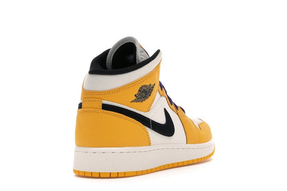 Jordan 1 Mid SE Lakers (GS)