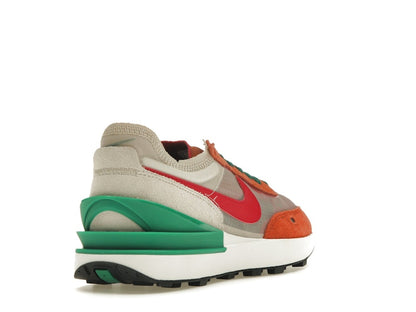 Nike Waffle One Burnt Sunrise Light Orewood Brown Malachite Mystic Hibiscus (Women's)