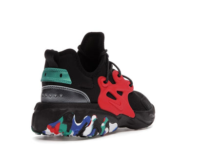 Nike React Presto Black Red Multicolor (GS)