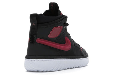 Jordan 1 High React Black Noble Red