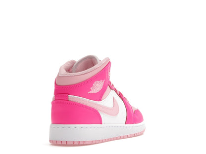 Jordan 1 Mid Fierce Pink (GS)