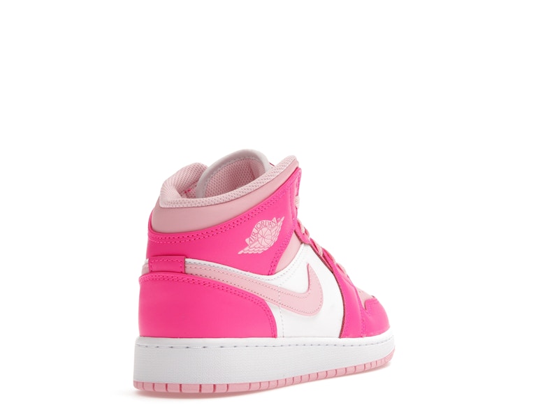 Jordan 1 Mid Fierce Pink (GS)