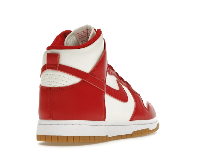 Nike Dunk High Sail Gym Red Gum (Women's)