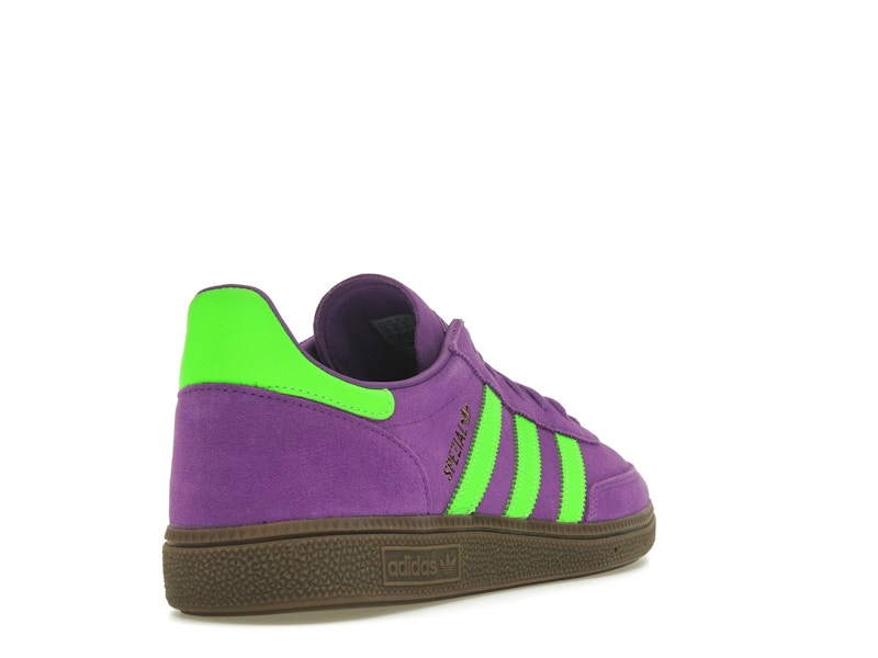 adidas Handball Spezial Elastic Active Purple Solar Green (Women's)