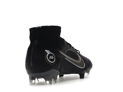 Nike Mercurial Superfly 8 FG Black Metallic Silver Gold