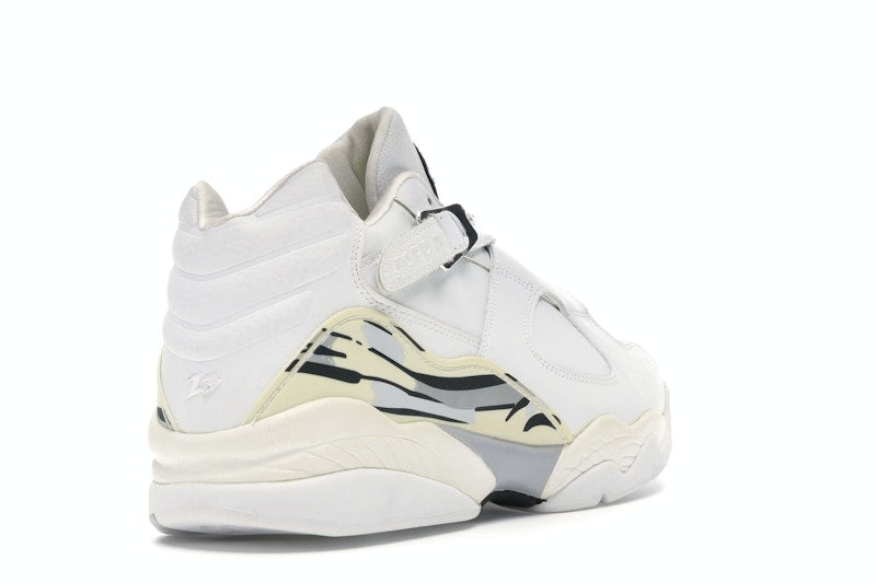 Jordan 8 Retro Low White Metallic Silver