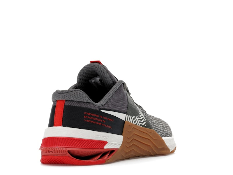 Nike Metcon 8 Flat Pewter Flat Pewter Light Crimson Gum