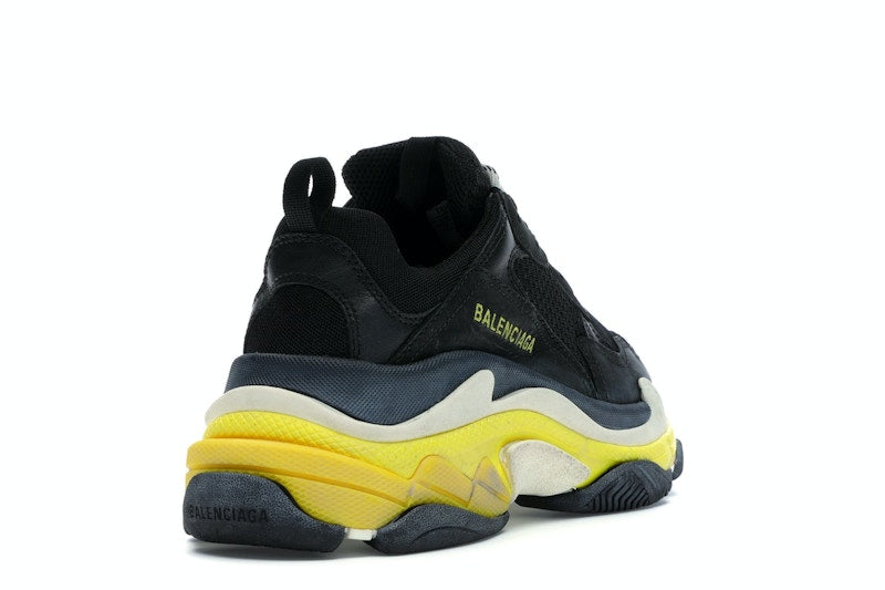 Balenciaga Triple S Black Yellow (Women's)