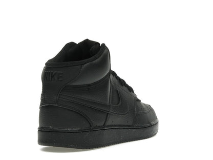 Nike Court Vision Mid Next Nature Triple Black
