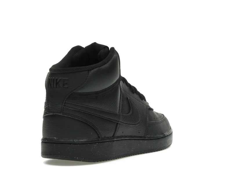 Nike Court Vision Mid Next Nature Triple Black