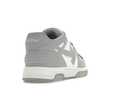 OFF-WHITE Out Of Office Low Grey White Off-White Heel Tab