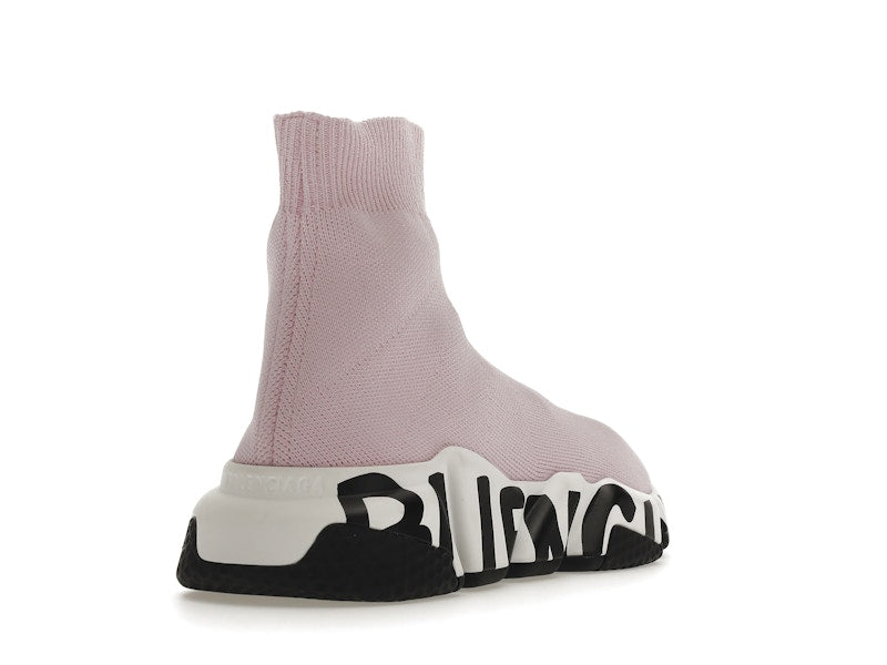 Balenciaga Speed Graffiti Pink Black (Women's)