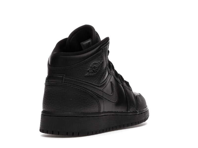 Jordan 1 Mid Black (GS)