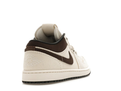 Jordan 1 Low Premium Pale Ivory Off Noir Baroque Brown