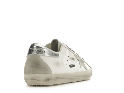Golden Goose Super-Star White Silver