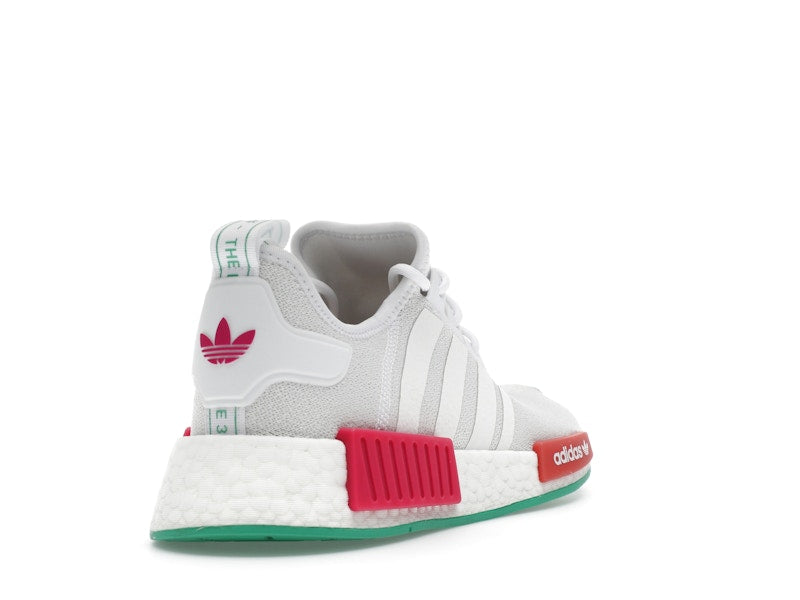 adidas NMD R1 White Magenta Green (Women's)