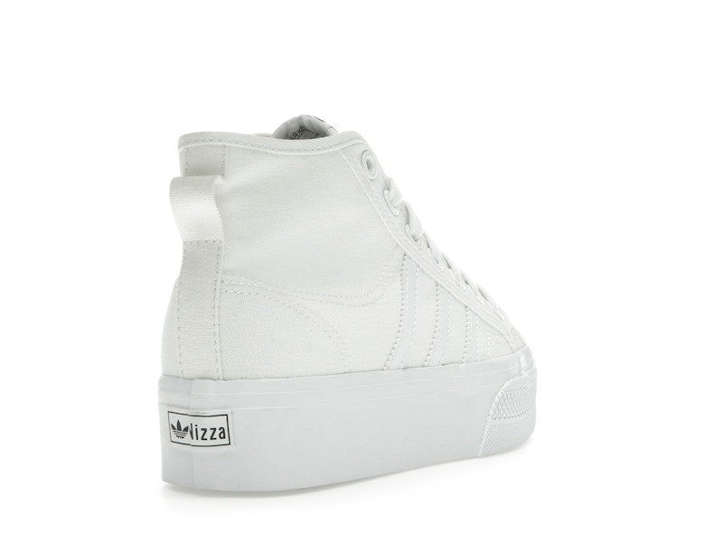 adidas Nizza Platform Mid Cloud White (Women's)