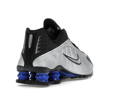 Nike Shox R4 Metallic Silver Black Racer Blue (Women's)