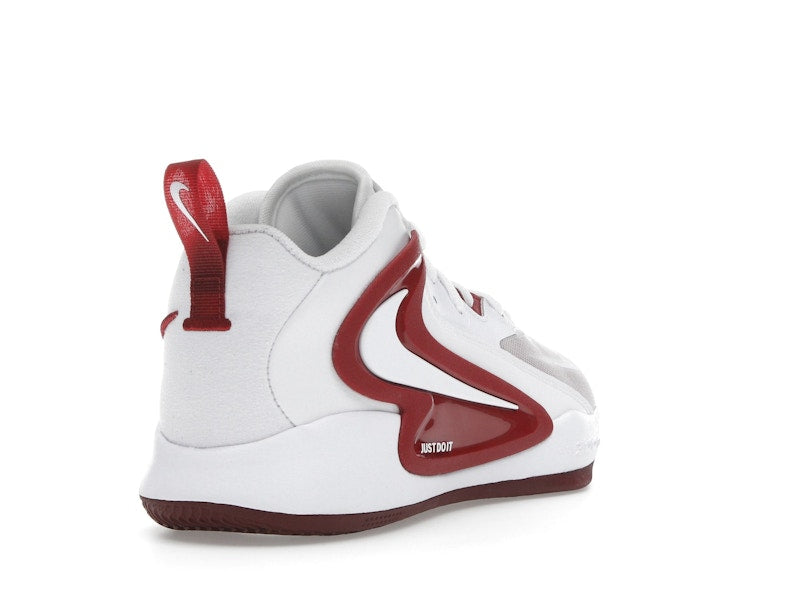 Nike HyperSet 2 White Team Crimson