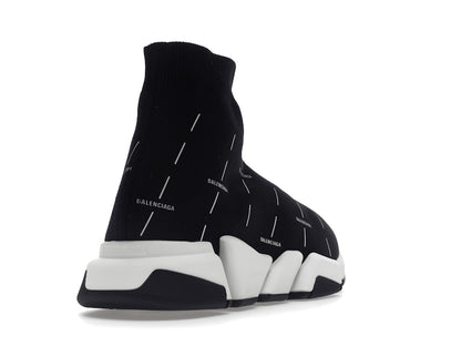 Balenciaga Speed 2.0 Black White Logo