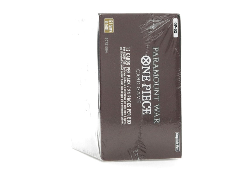 Bandai One Piece Card Game Paramount War Booster Box (OP-02) (English)