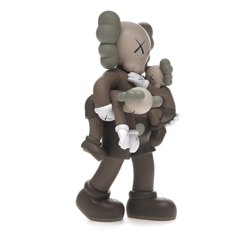 KAWS Clean Slate Vinyl Figure Brown
