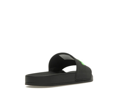 Balenciaga Pool Slide Black Fluo Green (Women's)