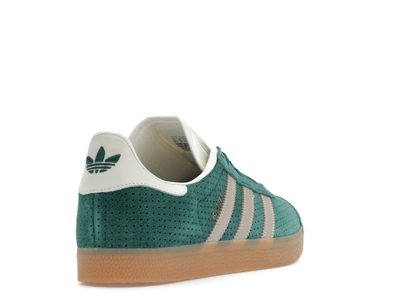 adidas Gazelle Collegiate Green Wonder Beige Gold Metallic