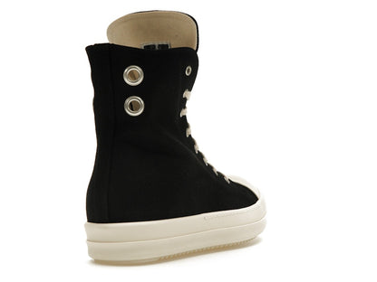 Rick Owens DRKSHDW High Top Black Milk