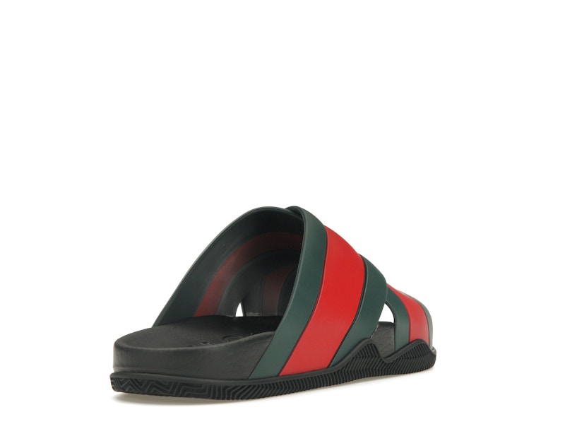 Gucci Web Slide Black Rubber