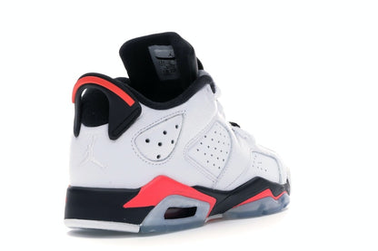 Jordan 6 Retro Low White Infrared 23 Black (GS)
