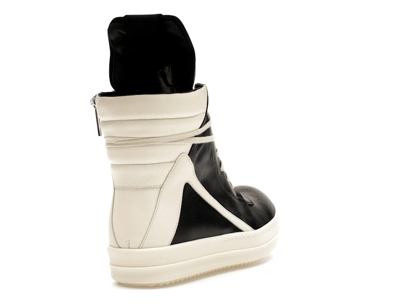 Rick Owens Luxor Geobasket Black Milk