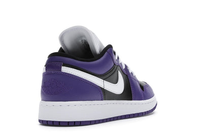 Jordan 1 Low Court Purple Black (GS)