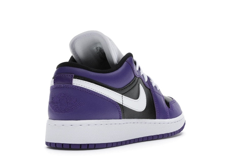 Jordan 1 Low Court Purple Black (GS)