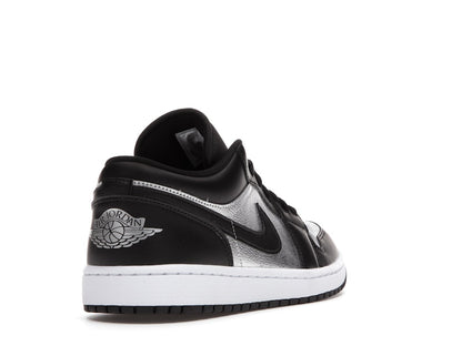 Jordan 1 Low SE Black Metallic Silver (Women's)
