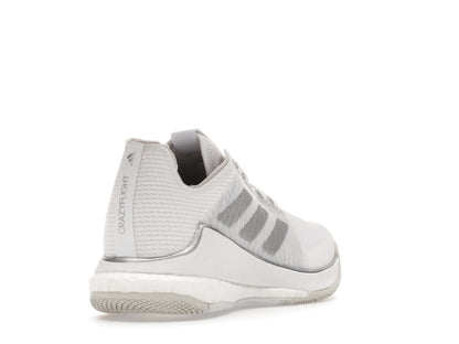 adidas Crazyflight Volleyball Cloud White Silver Metallic Grey One (Women's)