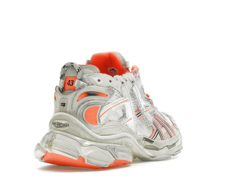 Balenciaga Runner Trainer Fluo Orange