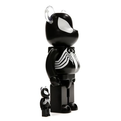 Bearbrick x Marvel Spider-Man Black Costume 100% & 400% Set