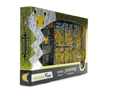 Pokémon TCG 25th Anniversary Celebrations Pikachu V Union Special Collection Box