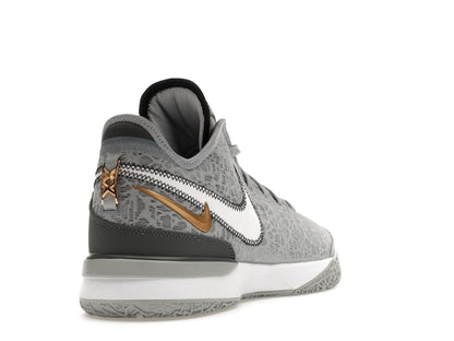 Nike Zoom LeBron NXXT Gen Wolf Grey Metallic Gold