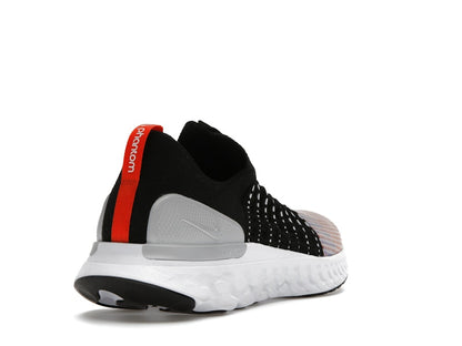 Nike React Phantom Run Flyknit 2 Black Team Orange