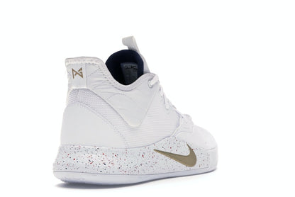 Nike PG 3 White Gold Navy