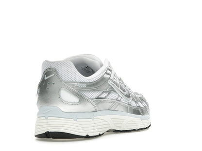 Nike P-6000 White Blue Tint Sail Metallic Silver (Women's)