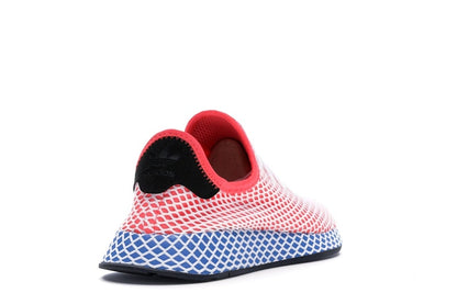 adidas Deerupt Solar Red Bluebird