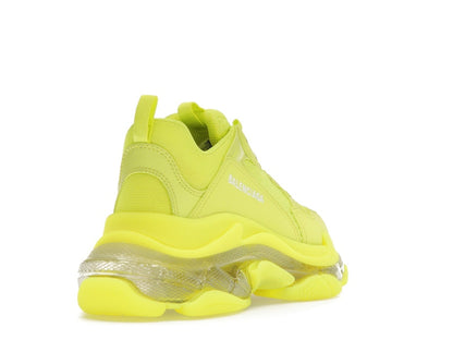 Balenciaga Triple S Clear Sole Fluo Yellow White (Women's)