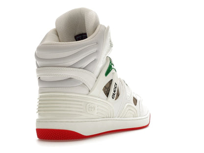 Gucci Basket White Demetra Red