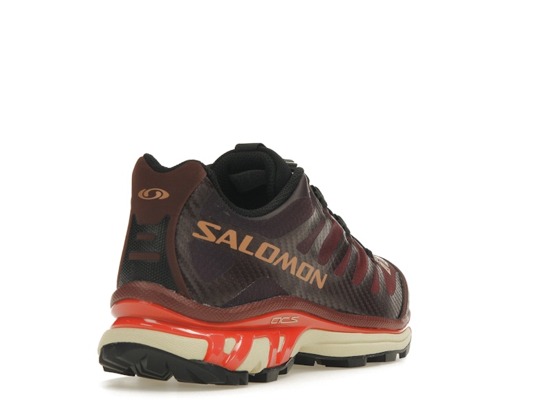 Salomon XT-4 Bitter Chocolate Mocha Mousse Fiery Red