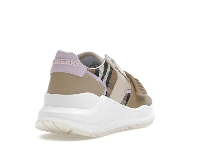 Burberry Ramsey Vintage Check Sneaker Beige Taupe Brown (Women's)