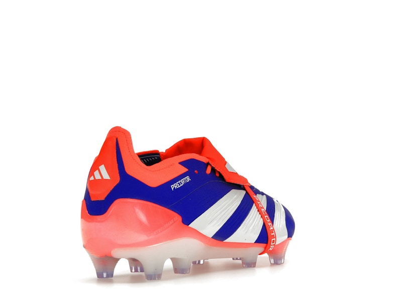 adidas Predator Elite Foldover Tongue FG Lucid Blue Solar Red